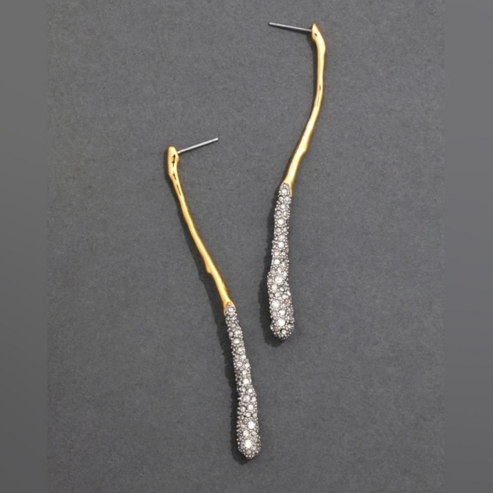 ALEXIS BITTAR Crystal Solanales Linear
Drop Earrings